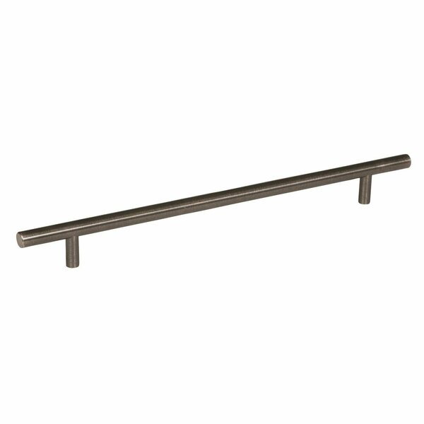 Amerock Bar Pulls 10-1/16 inch 256mm Center-to-Center Gunmetal Cabinet Pull 2000828